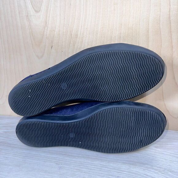 Sabrinas Blue Suede Classic Casual Sneakers Women's 8 - Picture 9 of 11